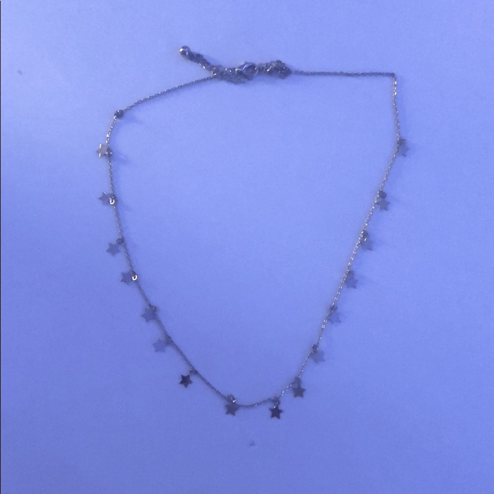 gold star necklace